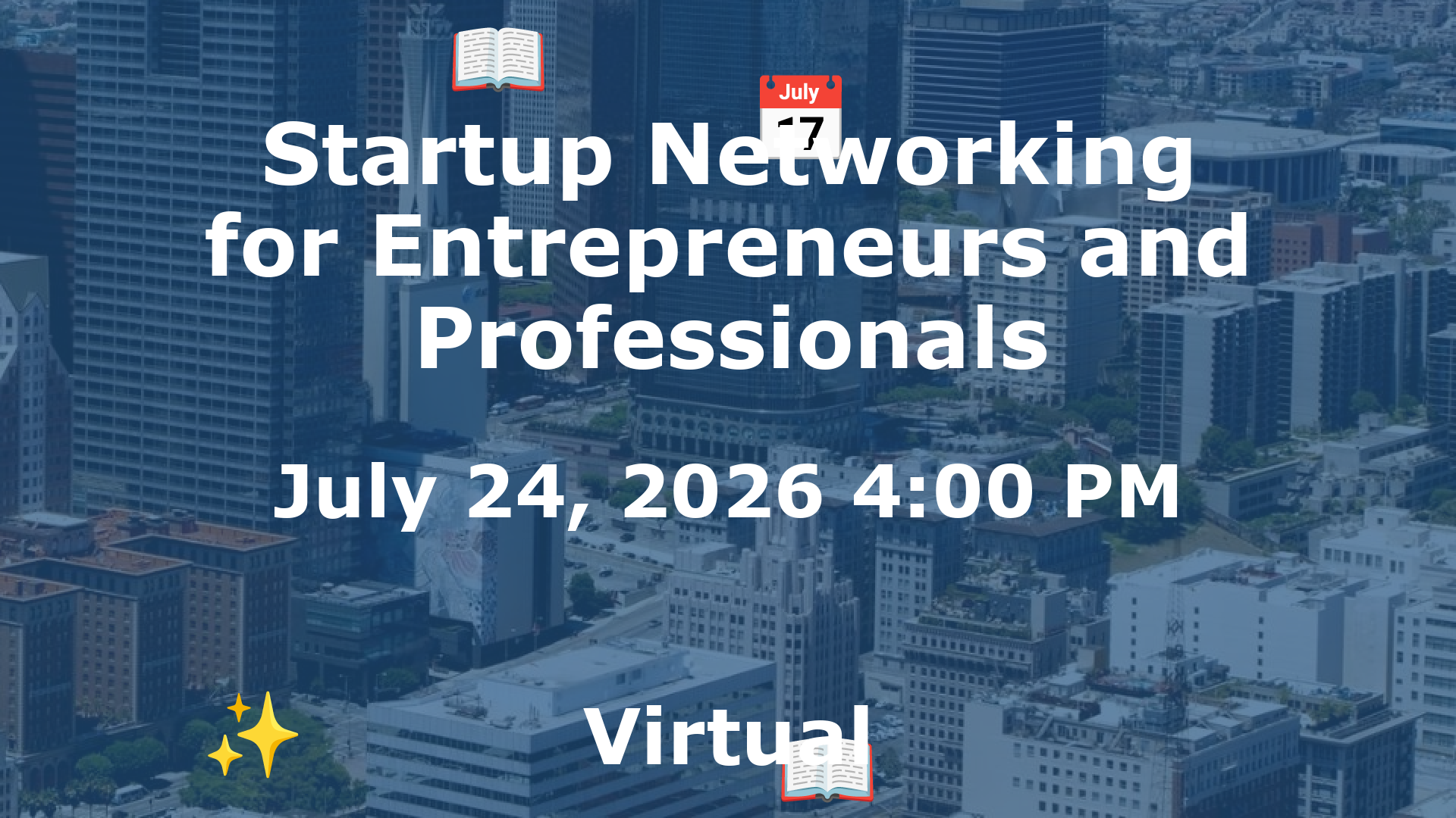 Startup Networking for Entrepreneurs and Professionals event image